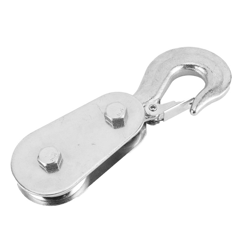 Lifting Roller Block, 2 Ton Snatch Block Wire Rope Lifting