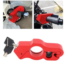 Candado Universal para Casco de Moto, Bloqueo de Freno de Manillar Bloqueo de Manillar