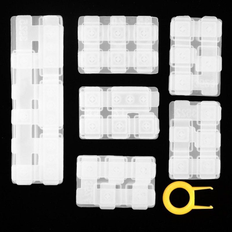 DIY Mechanical Keyboard Keycap Silicone Mold Soft Durable Keys Mold