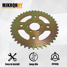 60T High Torque Rear Chain 6 Hole Sprocket Fits for 40 41 420 for Coleman CT100U CC100X Mega Moto MMB80 105 Baja Doodle Bug DB30 Motovox MBX10 Mini Bike