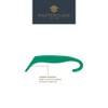 MasterClass Colour-Coded Catering-Quality Stainless Steel Slotted Spoon, 34 cm (13.5")