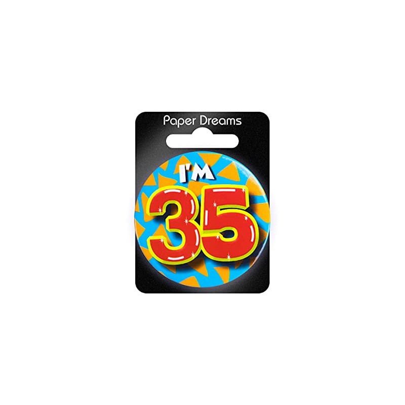 PD-Party 6014735 Birthday Badge | Birthday Metal Badge | Party