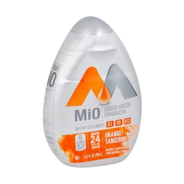 MIO With Vitamins Orange Tangerine Liquid Water Enhancer, 1.62 OZ (Pack of 3)