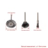 45PC Wire Brushes for Drill Set Stainless Steel Wheel Brushes
