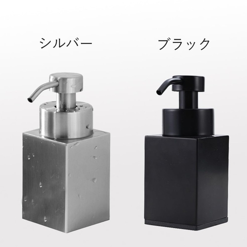 Soap Dispenser, Foam, Stainless Steel Soap Bottle, Ceramic, Hand Soap