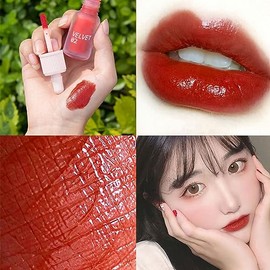 Lápiz Labial Líquido de Larga Duración, 4 G, Color de Alto Pigmento, Tinte Labial Mate, Hidratante, Alta Reproducción Cromática, Adecuado para (#601 O