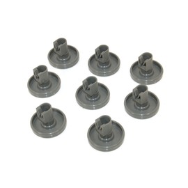 Zanussi Dishwasher Lower Basket Wheel Pack Of 8. Genuine part number 50286965004