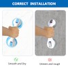 TZEKING Pack of 2 Grab Handles for Seniors, Shower Handle,