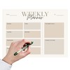 A4 A5 Size Weekly Planner Notepad Deskpad 50 Sheets Printed