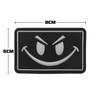 Trayosin PVC Velcro Patch Bad Smiley Smiling Face Morale Tactical