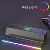 Docking Station Black 6 in 1 Charging Base RGB LED