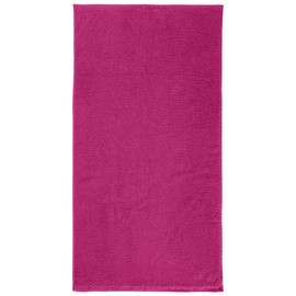 REDBEST Duschtuch Oceanside 4er-Pack Walk-Frottier Fuchsia Größe 70x140 cm
