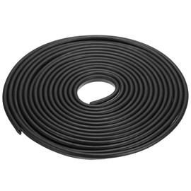 YOKIVE Rubber U Channel Edge Trim, Door Seal Strip EPDM U Shape Weather Stripping Fit Edge 1/16" | Metal Edge Guard Protector Great for Car Doors, Sheet Metal (Black, 26-Feet)