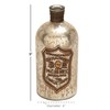 Deco 79 Glass Bottle with 4-Inch Unique Home Accents, 9-Inch