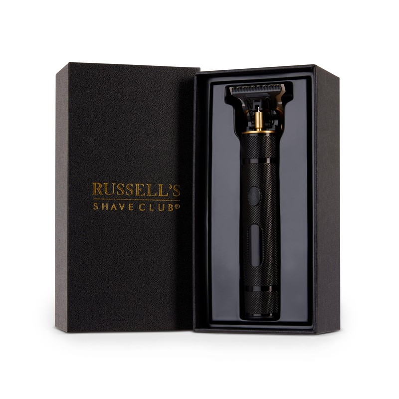 Russell's Precision Pro Electric Cordless Beard Trimmer with Ceramic Blades