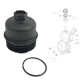 Oil Filter Housing Cap FOR DUCATO, RELAY, BOXER, DOBLO, PUNTO, FIORINO, TRANSIT, MONDEO 1303477, 1103P8, 1103L7