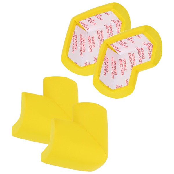 sourcing map 4 Pack Soft Corner Protector, Rubber Foam Furniture
