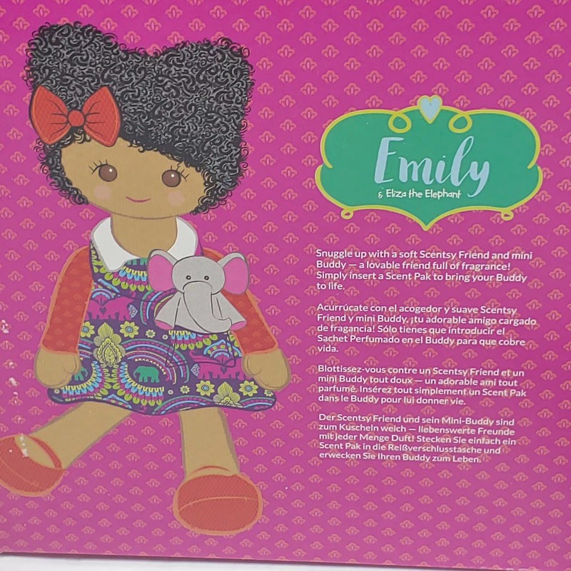Scentsy Buddy Emily & Eliza The Elephant No Scent Pack