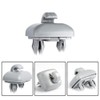 MAX COOL 2PCS Sun Visor Clips Holder Hook Bracket Mounting