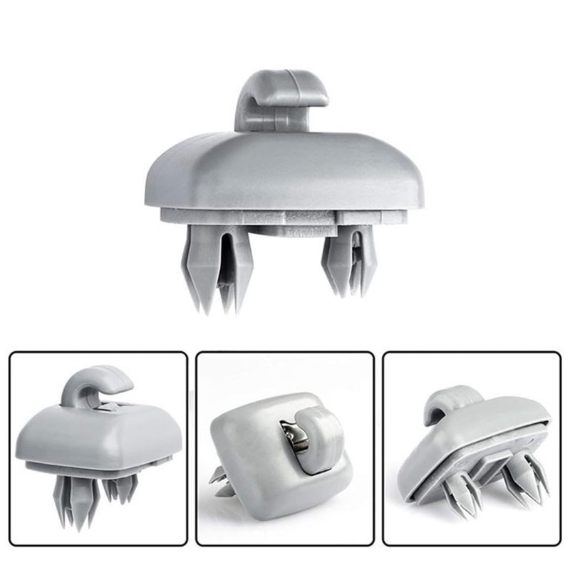 MAX COOL 2PCS Sun Visor Clips Holder Hook Bracket Mounting