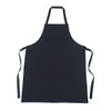 Black cooking apron – pocket, unisex, adult and teenager sizes