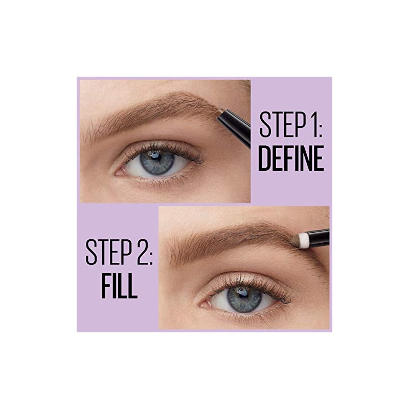 Maybelline New York Express 2-In-1 Pencil and Powder Eyebrow Makeup,