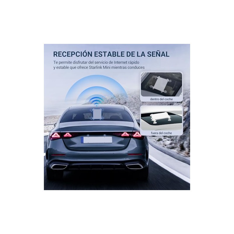 vantisan Kit de Mount para Starlink Mini para Coche,Kit de
