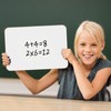 bssmmai 4 Pack Mini Dry Erase White Board, Dry Erase