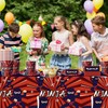 61PCS Cartoon Birthday Party Tableware Set, Kids Birthday Party Supplies,