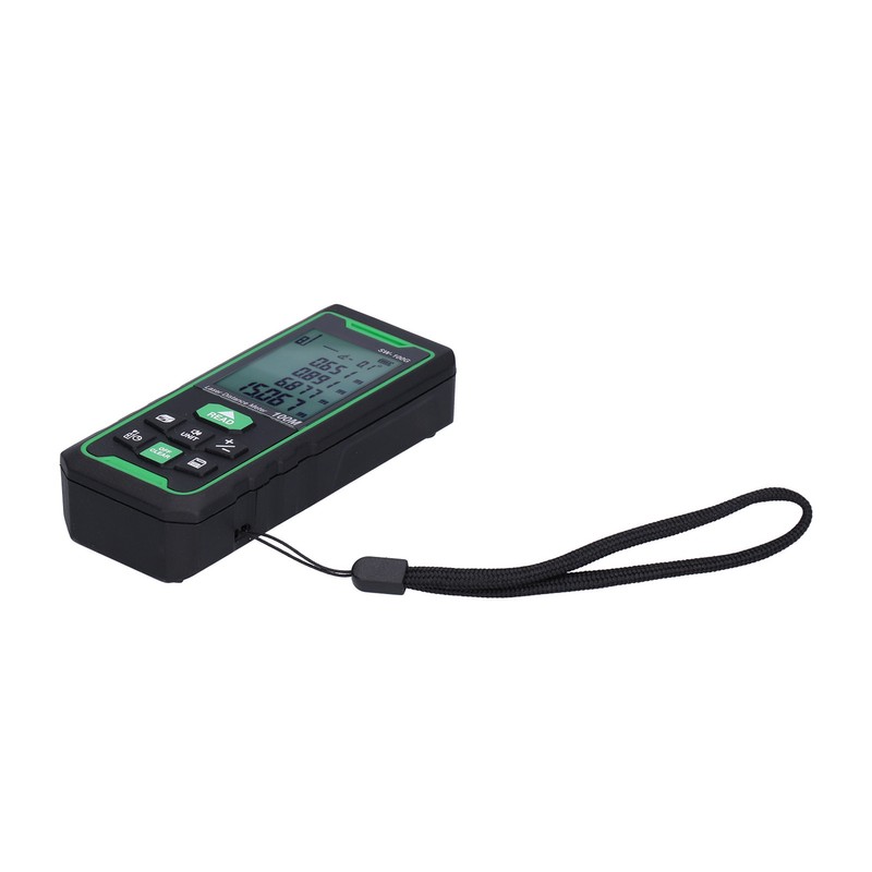 SW‑100G Green Light Rangefinder Handheld Universal Distance Meter for Indoor