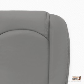US Auto Nation 832-790-4949 2009 - 2012 Chevy Traverse Passenger Bottom Genuine Leather Seat Cover Gray