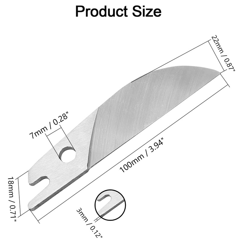 Wonglea Miter Shears Replacement Blade,Shears Cutter Scissors Snips Blades,Multi-Angle Angular