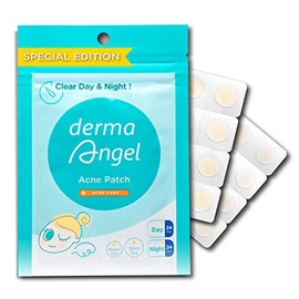 DermaAngel Ultra Invisible Acne Patches, Pimple Patches, Hydrocolloid Acne Patches, Zit Patches, Hydrocolloid Bandages, Acne Spot Treatment - Day & Night Use 48 Pieces 2 Sizes