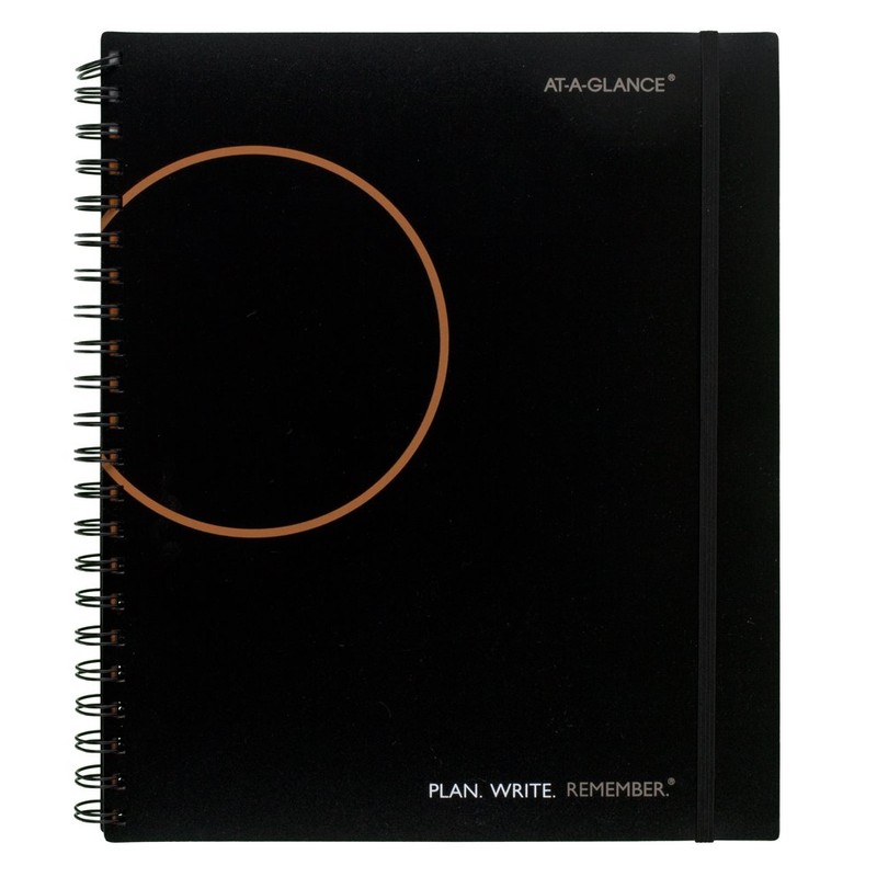 AT-A-GLANCE PLAN.WRITE.REMEMBER. 70620905 Planning Notebook with Reference Calendar, 9 3/16