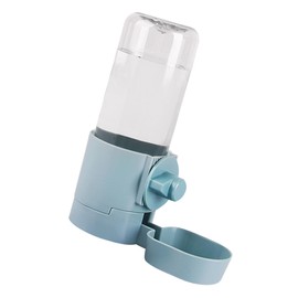 Gatuida Automatic Hanging Pet Water Dispenser Blue Waterer for Cage Cats and Dogs Height Sturdy Non Spill Feeder for Pets