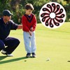AIMALL 12pcs Neoprene Golf Club Head Covers, Zippered Protective Iron,