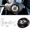 Steering Wheel Quick Release Hub Adapter 6 Holes Fit for