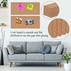 NACHLYNN Cork Board 6 Pack 17 x 8 Square Bulletin