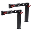 CS PRIORITY Quick Release Mount Dual Handle Grip Gimbal Monitor
