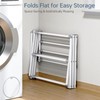 APEXCHASER Drying Rack Clothing - 3 Tier Metal Clothes Drying
