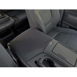 Car Console Covers Plus Hand Made in USA Designed for Infiniti QX80 2025-2026 Neoprene Auto Armrest Center Console Cover Protector (Black)