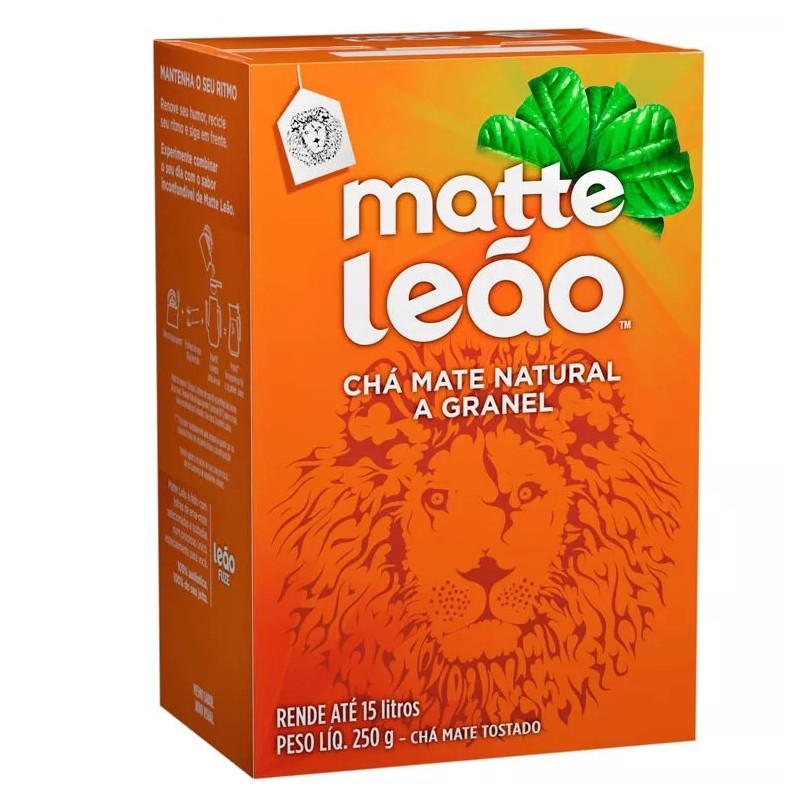 Leao Matte Leao Cha Natural Granel 250g - Mate Loose