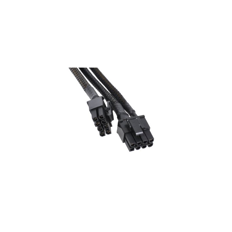 Phobya Y-Kabel 8Pin Buchse auf 2X 6+2Pin Stecker (VGA) -
