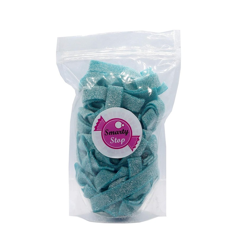 Smarty Stop Sour Gummy candy Strips (Blue Raspberry, 1.5 Pound)