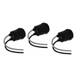 Surtek Portalámpara De Hule P/intemperie 250v Surtek 136662 - 3 Pzs