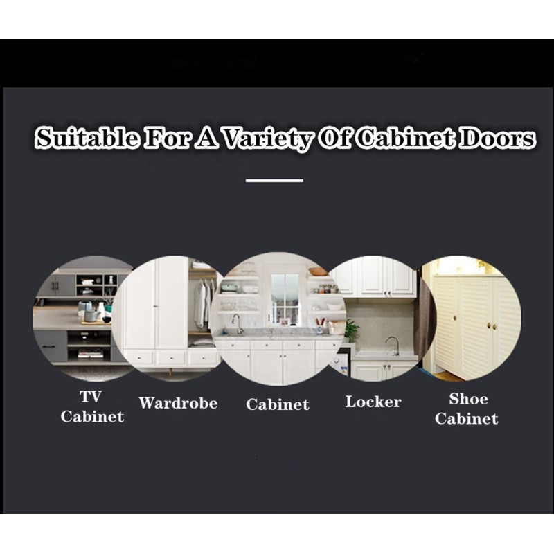 Forwind Cabinet Knobs 10 Pack 0.75" Diameter Round Matte Drawer