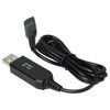 vhbw Ladekabel kompatibel mit Braun Silk&Soft 5360, 5560 Rasierer -