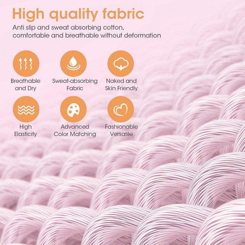 8 Pack - Cotton Headbands for Women，Fashion Stretchy Hair Bands,