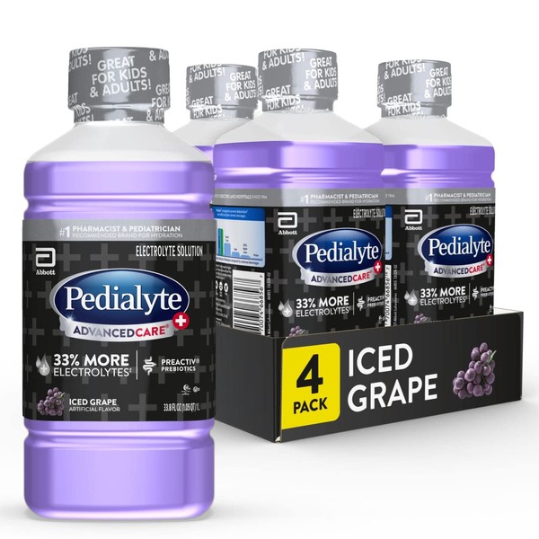 Pedialyte AdvancedCare Pedialyte AdvancedCare Plus Electrolyte Drink with 33% More