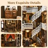 MiniCity DIY Book Nook Kit for Adults, 3D Wooden Puzzle